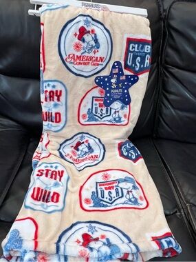 Peanuts Snoopy Patriotic Throw - Patriotic PEANUTS Throw